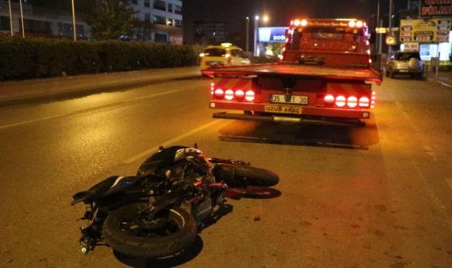 İzmir’de otobüs ile çarpışan motosikletin sürücüsü öldü 