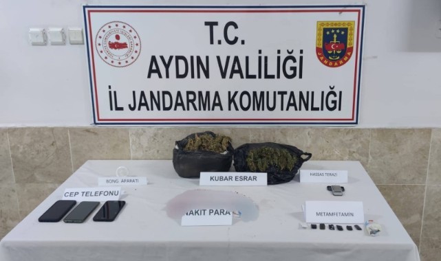 Jandarma ekipleri uyuşturucuya geçit vermedi 