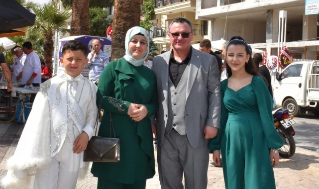 Köktopçu Ailesi'nin mutlu günü