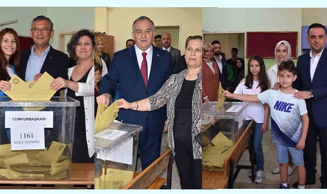 Manisalı vekiller sandık başına gitti