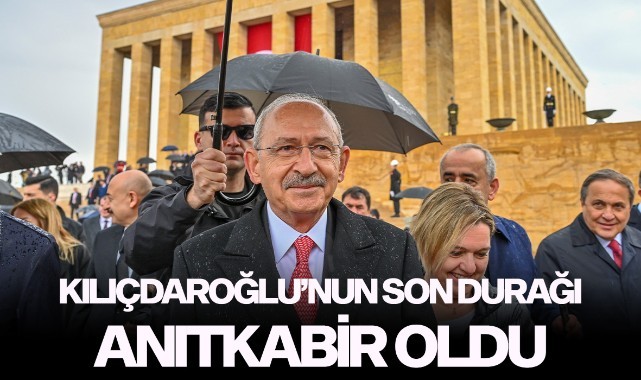 Millet İttifakı'nın Cumhurbaşkanı Adayı ve CHP lideri Kılıçdaroğlu, Anıtkabir'i ziyaret etti