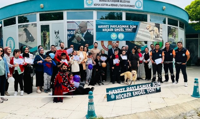Özel bireyler, 'Minik Tarzan' olmaya hak kazandı.