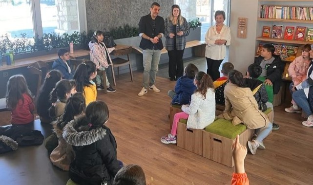 Salihli’de çocuklar jeotermal ile buluşuyor