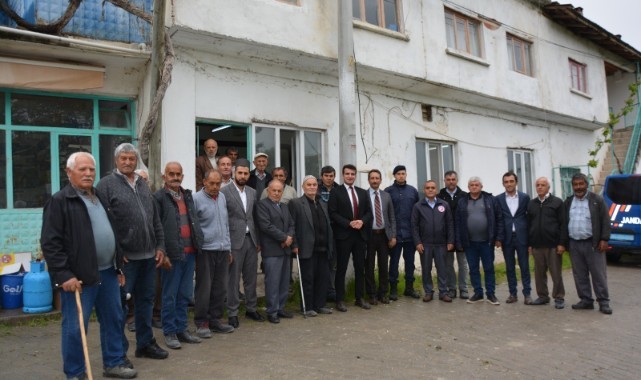 Selendi Kaymakamı mahalle mahalle geziyor   