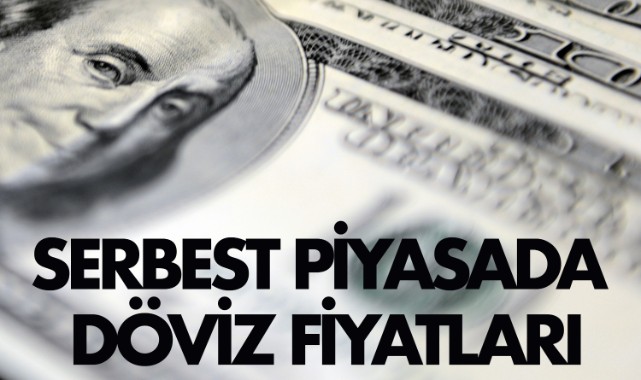 Serbest piyasada döviz fiyatları