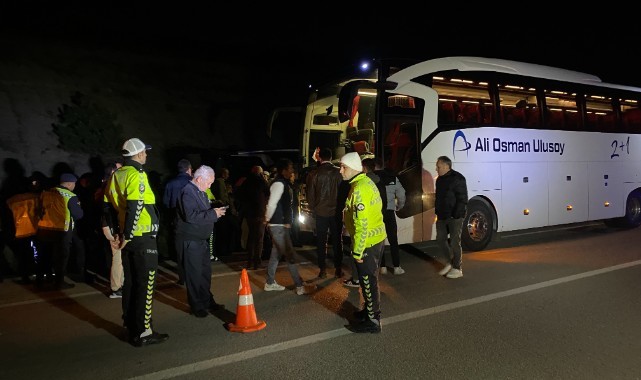 Sinop’ta yolcu otobüsü kazasında 16 yaralı  