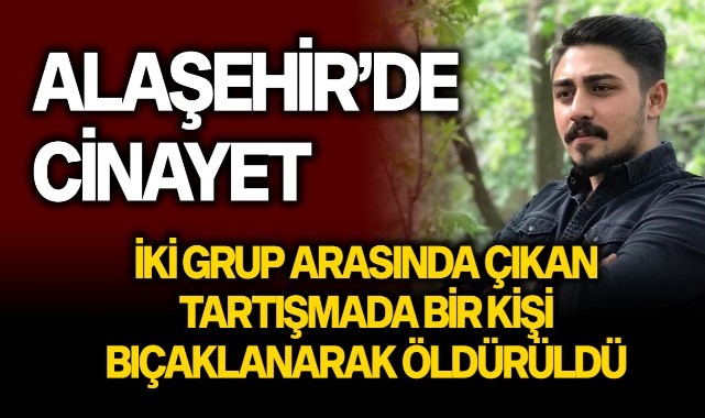 Tartışma cinayetle bitti