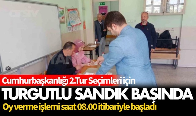 Turgutlu 2. Turda Sandık Başında