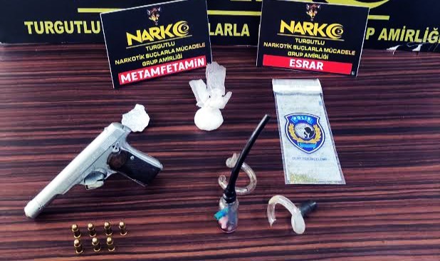 Turgutlu'da uyuşturucu operasyonu: 1 tutuklama