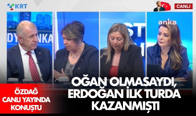 Ümit Özdağ Canlı Yayında Konuştu