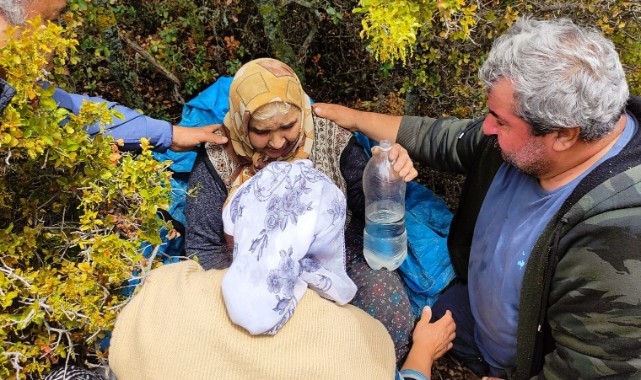 Yaşlı kadın 4 gün sonra çalıların arasında sağ olarak bulundu   