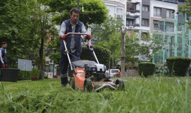 Yunusemre’nin park ve bahçeleri yaza hazırlanıyor