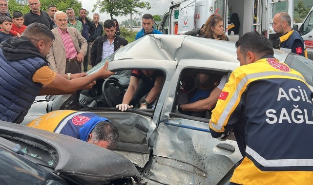 Zonguldak'ta kaza: Sürücü öldü, kızı yaralandı  