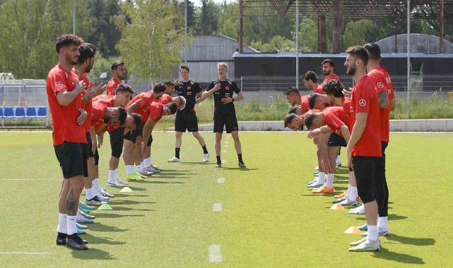 A Milli Takım, Letonya maçının hazırlıklarını tamamladı