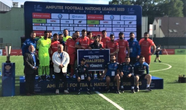 Ampute Futbol Uluslar A Ligi'nde Türkiye ikinci oldu