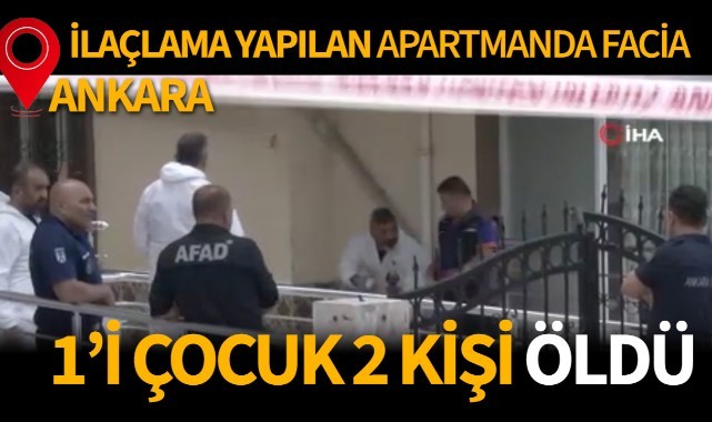 Ankara'da Böcek ilacından zehirlendiler: 2 Ölü