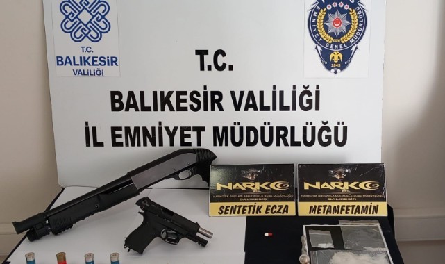 Balıkesir'de uyuşturucu operasyonu: 69 gözaltı