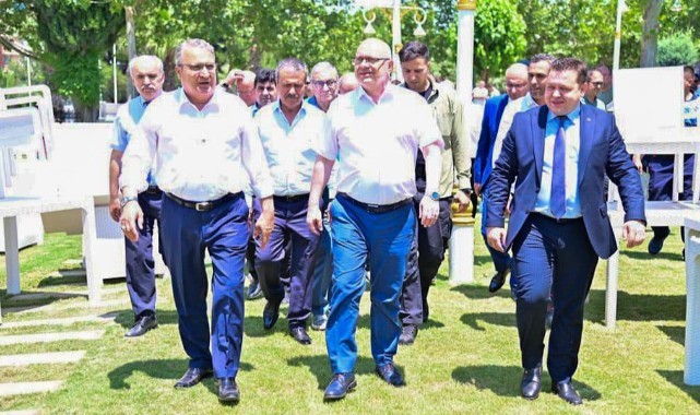 Başkan Ergün, Yunusemre’ye Konuk Oldu