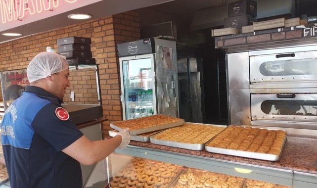Büyükşehir Zabıtadan Fırın ve Tatlı İmalathanelerine Denetim
