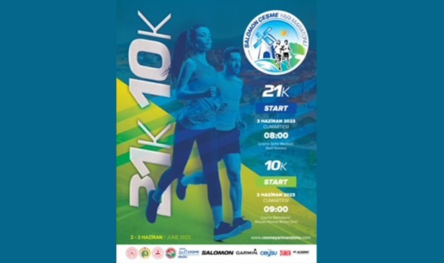 Çeşme'de, Salomon Çeşme Yarı Maratonu rüzgârı esecek