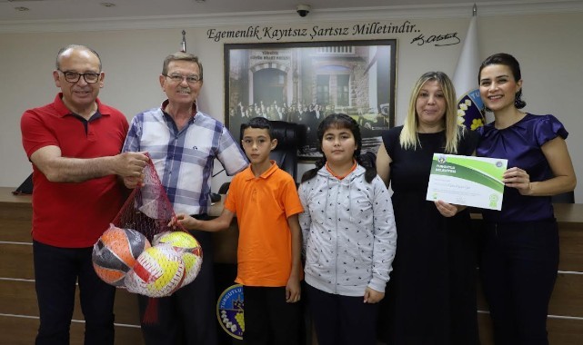 Çevreci okullar ödüllendirildi