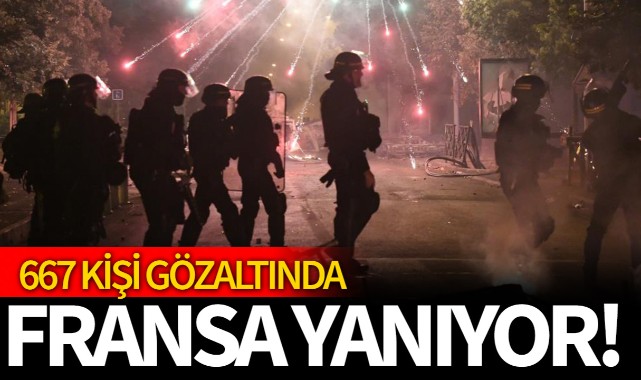 Fransa yanıyor!