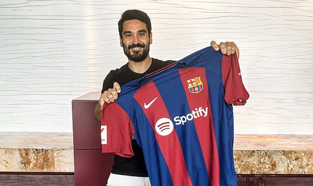 İlkay Gündoğan, Barcelona'ya imzayı attı