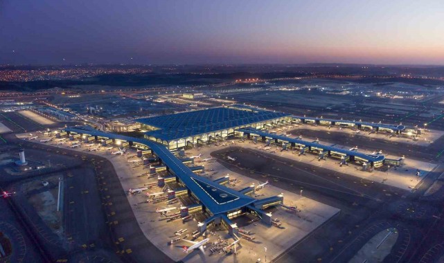 İstanbul Havalimanı 1-7 Haziran'da günde bin 423 uçuşla Avrupa'da zirvede yer aldı