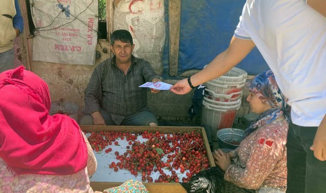 Kırsalda yaşayan vatandaşlar keneye karşı bilgilendirildi