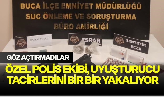 Kurulan özel polis ekibi, uyuşturucu tacirlerini bir bir yakalıyor