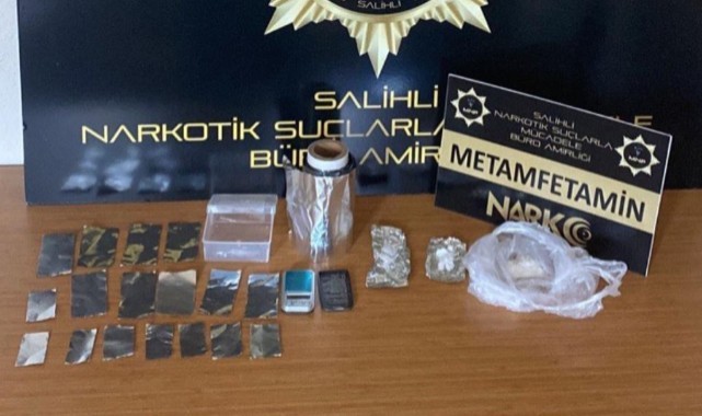 Manisa’da uyuşturucuyla yakalanan şüpheli tutuklandı