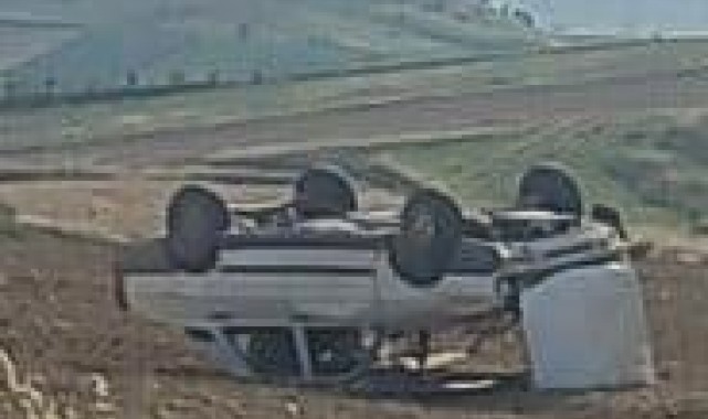 Manisa'da trafik kazası: 2 yaralı
