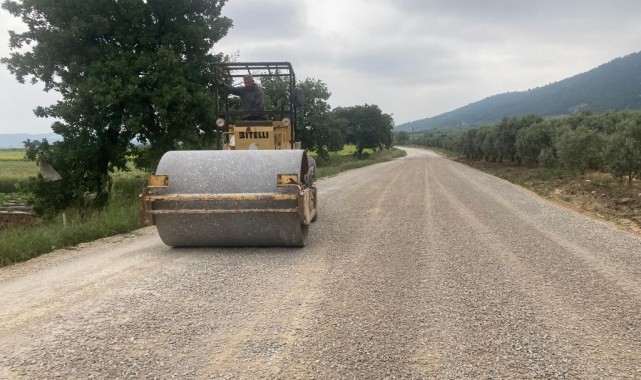 Manisa'da yeni asfalt sezonunda hedef 750 kilometre