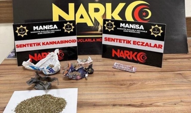 Manisa'daki uyuşturucu operasyonunda 3 kişi tutuklandı