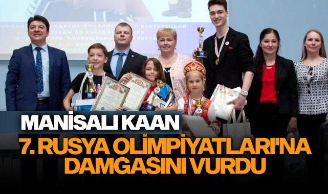 Manisalı Kaan Yılmaz 7. Rusya Olimpiyatları'na damgasını vurdu