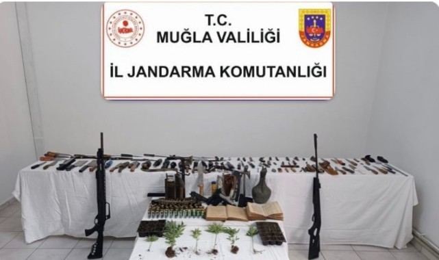 Ortaca'da uyuşturucu ve tarihi eser operasyonu