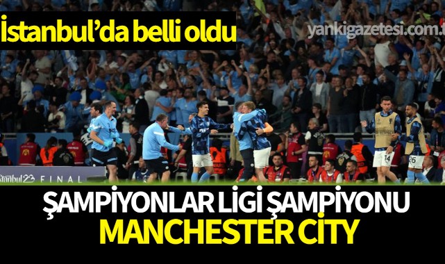 Şampiyonlar Ligi Şampiyonu City Oldu