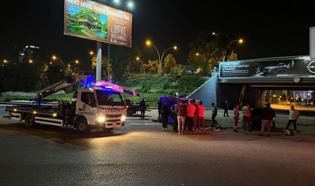 Servis ile otomobil çarpıştı: 3 yaralı