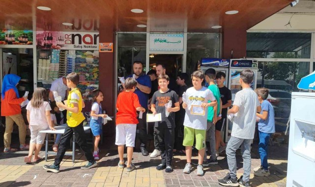 Takdir alanlara kebap ikramı