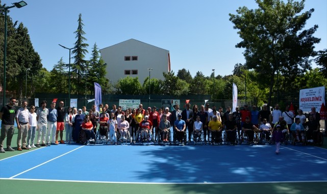 Tekerlekli Sandalye Tenis Akıncılar Türkiye Şampiyonası Demirci'de başladı