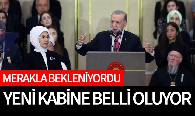 Yeni Kabine Açıklanıyor