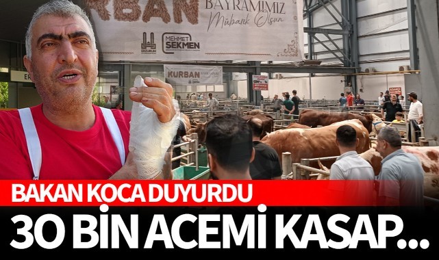 Bakan Koca Duyurdu: 30 Bin Acemi Kasap..