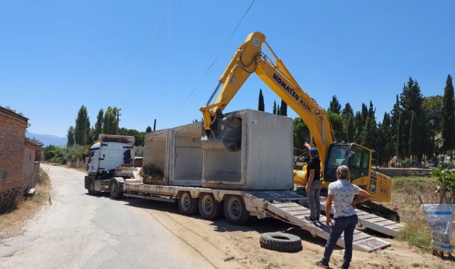 Çapaklı Mahallesinde Menfez Çalışmaları Tamamlandı