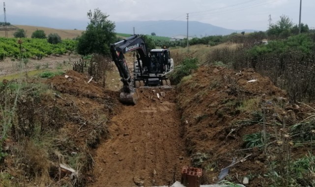 Çapaklı Mahallesinde Taşkınlara Karşı Önlem