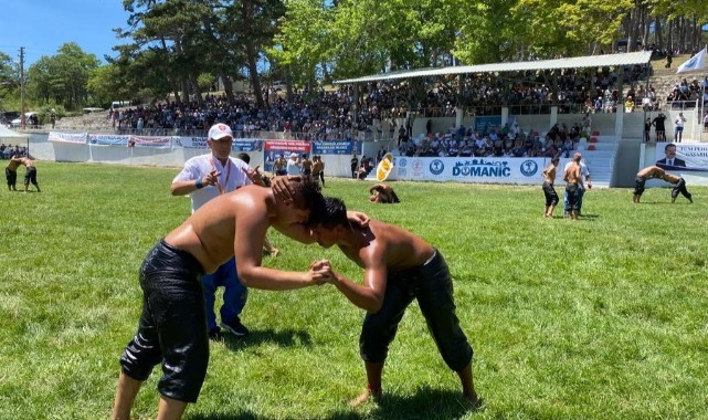 Domaniç Yağlı Pehlivan Güreşleri’nde başpehlivan Nedim Gürel oldu