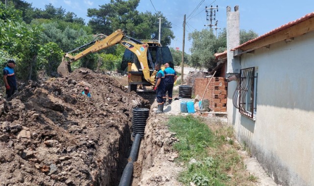 Emlakdere Mahallesine İlave Kanalizasyon Hattı