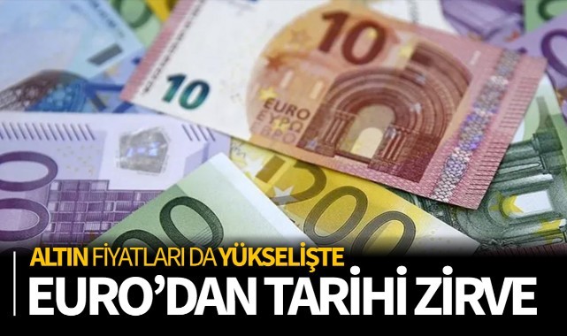 Euro'dan tarihi zirve