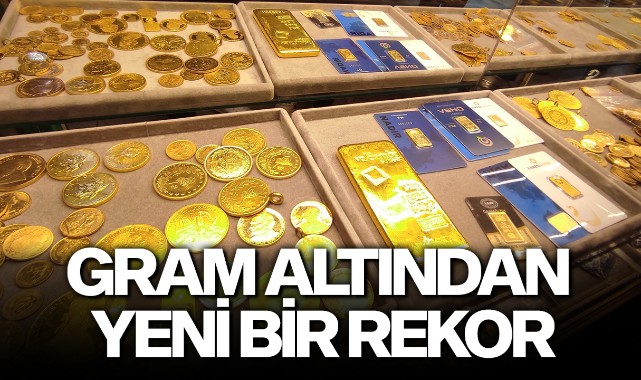 Gram altından yeni bir rekor