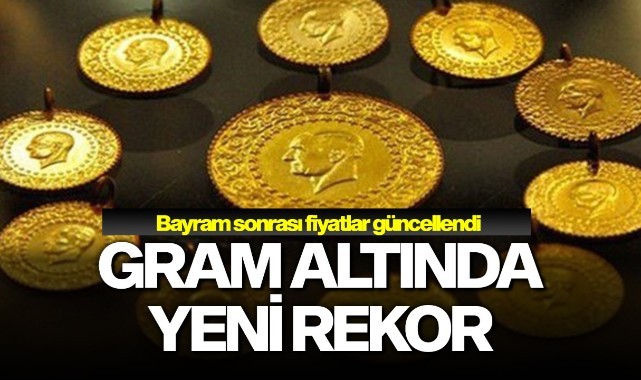 Gram altında yeni rekor