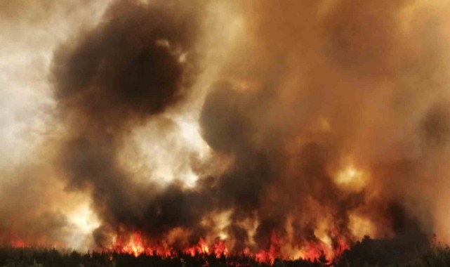 Kınık'taki yangınla ilgili gözaltına alınan kişi serbest